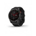 Garmin Epix 2 Sapphire - Black/Carbon Gray DLC Titanium with silicone band