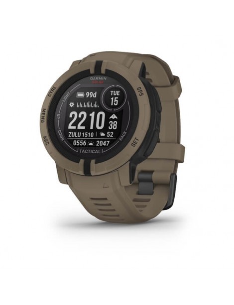 Garmin Instinct 2 Solar Tactical Edition – Coyote Tan - мультиспортивные смарт-часы с GPS