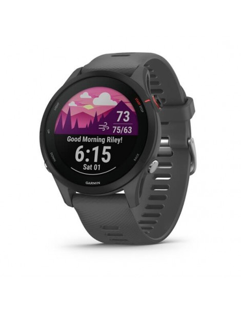 Garmin Forerunner 255 Basic, Slate Grey - розумний годинник із GPS для бігу