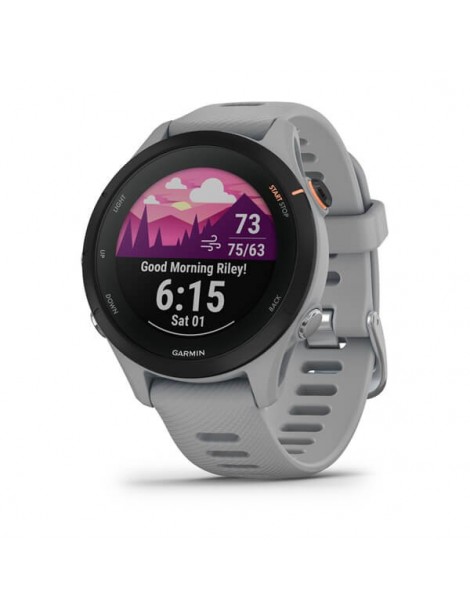 Garmin Forerunner 255S Basic, Powder Grey - розумний годинник із GPS для бігу