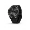 Garmin vivomove Trend - Black з сіліконовим ремінцем - гібридний смарт-годинник