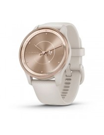 Garmin vivomove Trend - White Cream з сіліконовим ремінцем - гібридний смарт-годинник