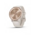 Garmin vivomove Trend - White Cream з сіліконовим ремінцем - гібридний смарт-годинник