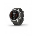 Garmin fenix 7S Pro Solar - Silver with Graphite Band