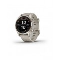 Garmin fenix 7S Pro Sapphire Solar - Soft Gold with Light Sand Band