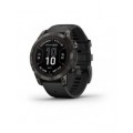 Garmin fenix 7 Pro Sapphire Solar - Carbon Gray DLC Titanium with Black Band