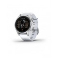 Garmin epix Pro (Gen 2) – Standard - 42 mm - Silver with Whitestone Band