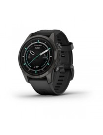 Garmin epix Pro (Gen 2) – Sapphire - 42 mm - Carbon Gray DLC Titanium with Black Band