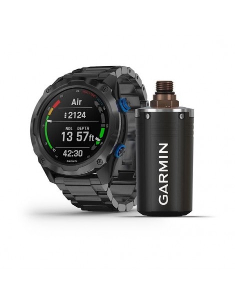 Descent Mk2i/Descent T1 Bundle Titanium carbon gray DLC with DLC titanium band