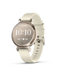 Garmin Lily 2 - Cream Gold with Coconut Silicone Band