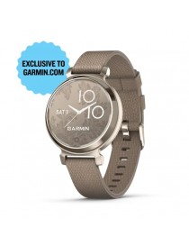 Garmin Lily 2 Classic - Cream Gold with Coffee Nylon Band