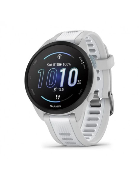 Garmin Forerunner 165 Music Mist Gray/Whitestone - Смарт-годинник для бігу