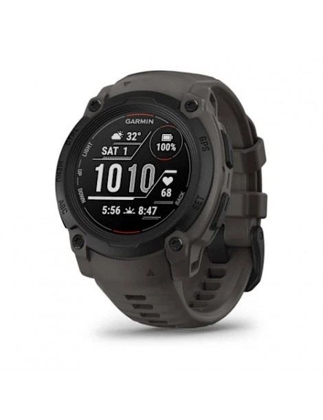 Garmin Instinct E (40 mm) Чорний з Вугільним ремінцем - Смарт-годинник