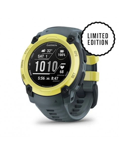 Garmin Instinct E (40 mm) Electric Lime з Twilight ремінцем - Смарт-годинник