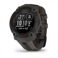 Garmin Instinct E (45 mm) Чорний з Вугільним ремінцем - Смарт-годинник