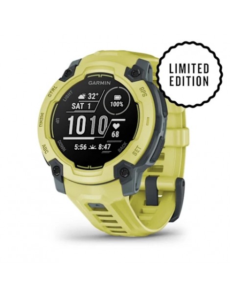 Garmin Instinct E (45 mm) Electric Lime з Electric Lime ремінцем - Смарт-годинник