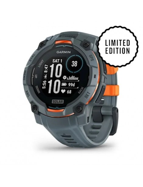 Garmin Instinct 3 Solar (45 mm) Twilight з Twilight ремінцем - Смарт-годинник