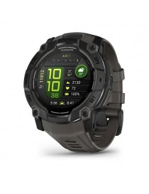 Garmin Instinct 3 AMOLED (50 mm) Чорний з Вугільним ремінцем - Смарт-годинник