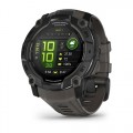 Garmin Instinct 3 AMOLED (50 mm) Чорний з Вугільним ремінцем - Смарт-годинник