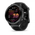 Garmin Forerunner 570 - 47mm - Грифельно-сірий алюміній з чорним напівпрозорим/чорним ремінцем