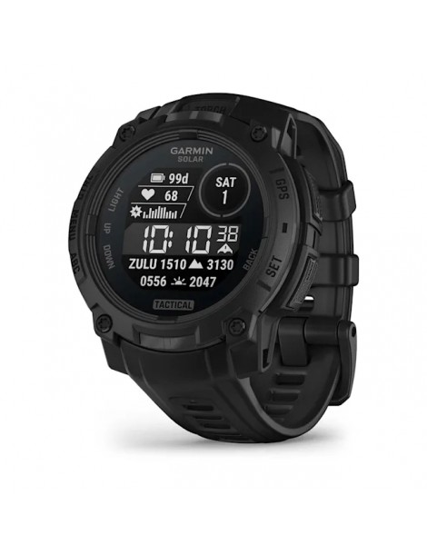 Garmin Instinct 3 Solar (45 мм) Tactical Edition - тактичний смарт-годинник