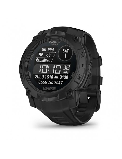 Garmin Instinct 3 Solar (50 мм) Tactical Edition - тактичний смарт-годинник