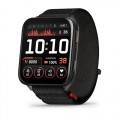Garmin Venu X1 Sapphire Black (Titanium Slate) з нейлоновим ремінцем ComfortFit - смарт-годинник