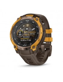 Garmin Instinct Crossover AMOLED Bronze/Sunburst - гібридний смарт-годинник