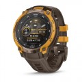 Garmin Instinct Crossover AMOLED Bronze/Sunburst - гібридний смарт-годинник