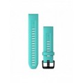 Ремінець Garmin QuickFit 20 мм Aqua Silicone (Fenix 7s)