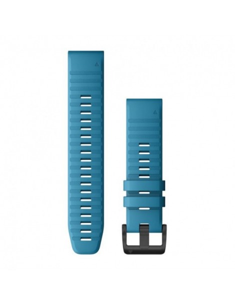 Ремінець Garmin QuickFit 22 мм Cirrus Blue Silicone (Quatix 6)