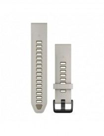 Ремінець Garmin QuickFit 20 мм Fog Gray/Dark Sandstone Silicone (Fenix 8)