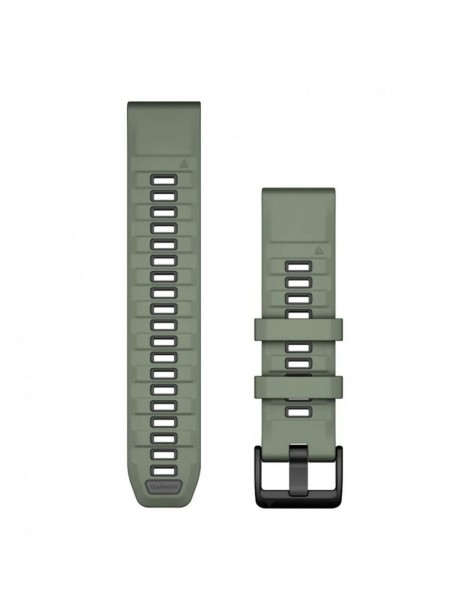 Ремінець Garmin QuickFit 22 мм Willow/Graphite Silicone (Fenix 8)