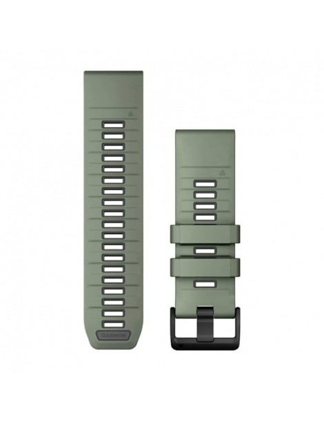 Ремінець Garmin QuickFit 26 мм Willow/Graphite Silicone (Fenix 8)