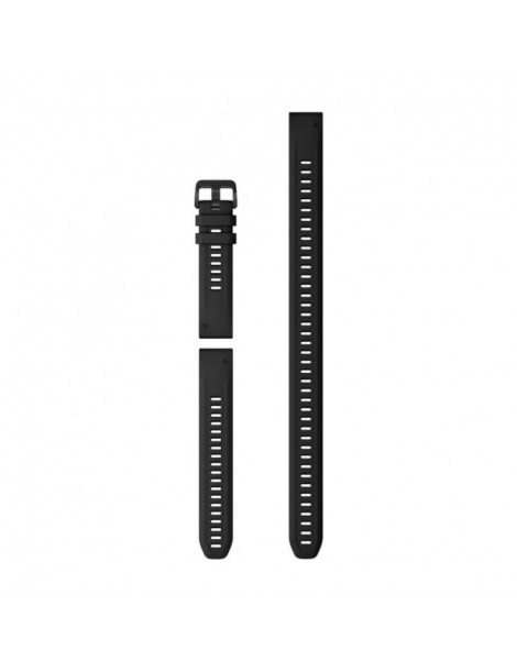 Ремінець Garmin QuickFit 20 мм Black Silicone (Descent Mk2s)
