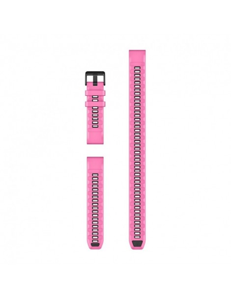 Ремінець Garmin QuickFit 22 мм Pink Aurora Silicone Dive Band (3 частини)