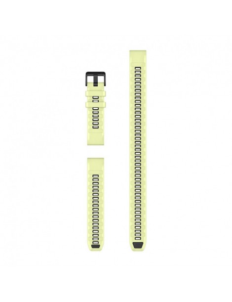 Ремінець Garmin QuickFit 22 мм Citron Silicone Dive Band (3 частини)