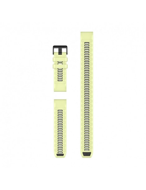 Ремінець Garmin QuickFit 26 мм Citron Silicone Dive Band (3 частини)