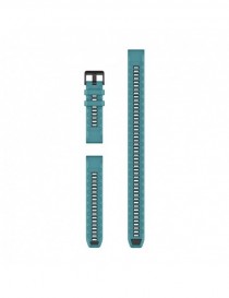 Ремінець Garmin QuickFit 22 мм Turquoise Silicone Dive Band (3 частини)