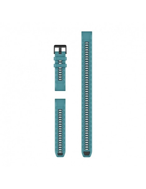 Ремінець Garmin QuickFit 22 мм Turquoise Silicone Dive Band (3 частини)