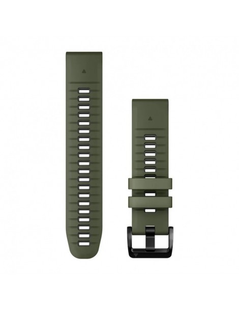 Ремінець Garmin QuickFit 22 мм Moss/Graphite Silicone (Epix Pro Gen 2)