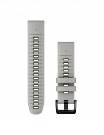 Ремінець Garmin QuickFit 22 мм Fog Gray/Moss Silicone (Epix Pro Gen 2)