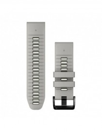 Ремінець Garmin QuickFit 26 мм Fog Gray/Moss Silicone (Epix Pro Gen 2)