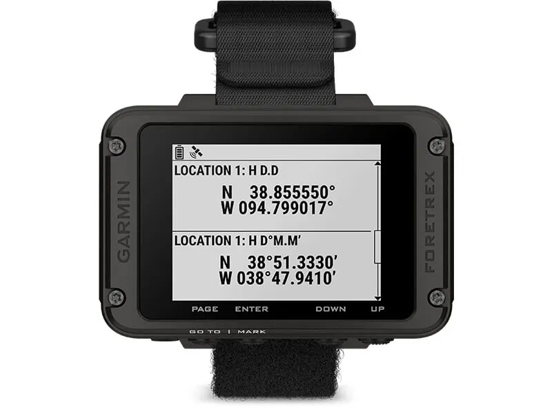 Garmin Foretrex 801 - наручний GPS-навігатор