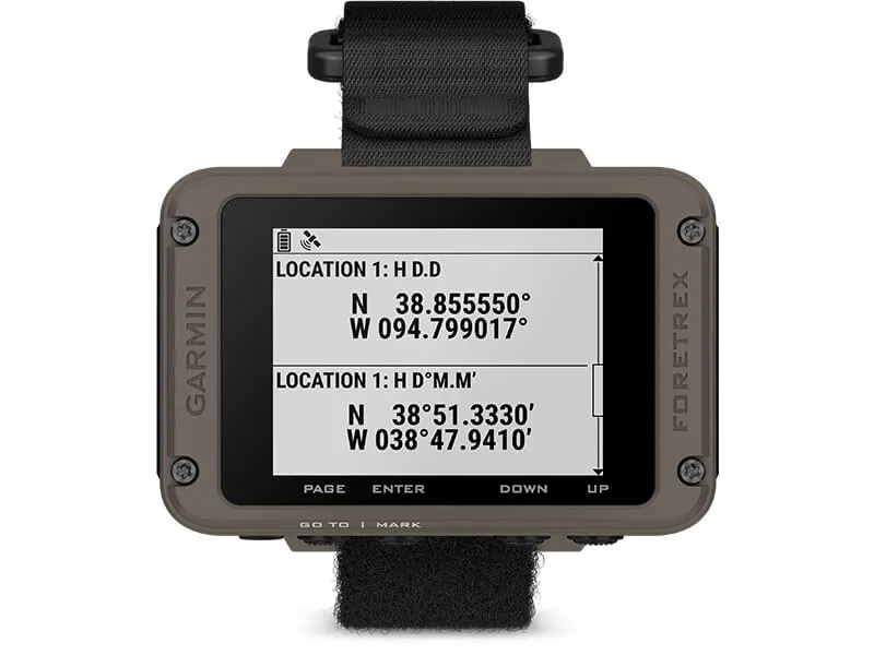 Garmin Foretrex 901 - тактичний GPS-навігатор