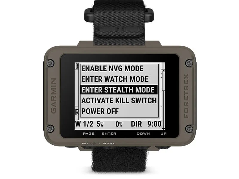 Garmin Foretrex 901 - тактичний GPS-навігатор