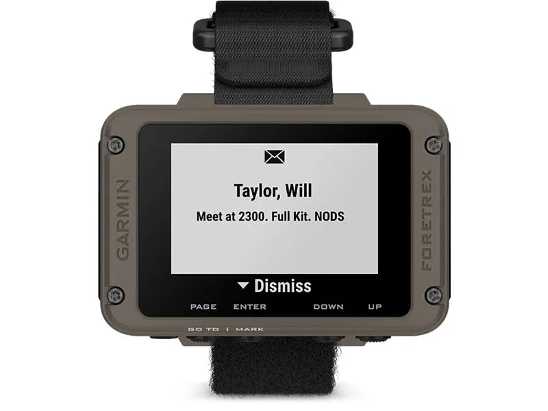 Garmin Foretrex 901 - тактичний GPS-навігатор