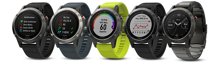 Серия Garmin fenix 5