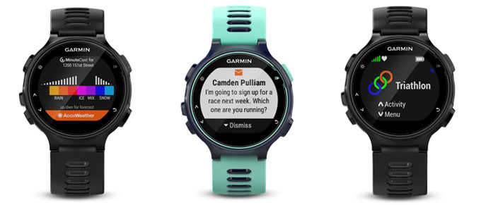 Forerunner 735XT. Смарт функции, Garmin Connect