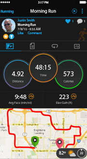 Forerunner 235. Garmin Connect